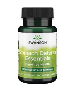 Swanson - Stomach Defense Essentials with PepZinGI and Comforteze - 60 vcaps
