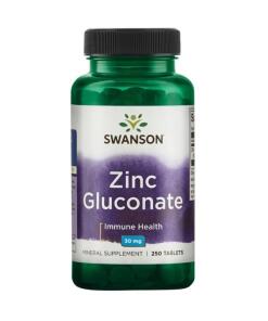 Swanson - Zinc (Gluconate) 30mg - 250 tablets