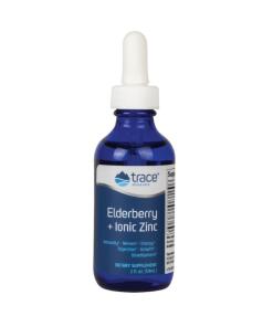 Trace Minerals - Elderberry + Ionic Zinc - 59 ml.