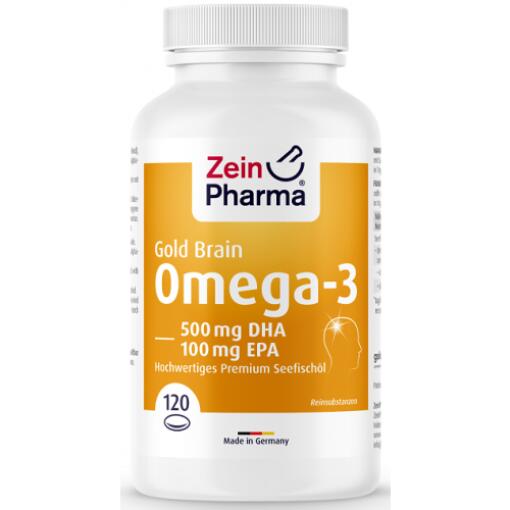 Zein Pharma - Omega-3 Gold - Brain Edition - 120 softgels
