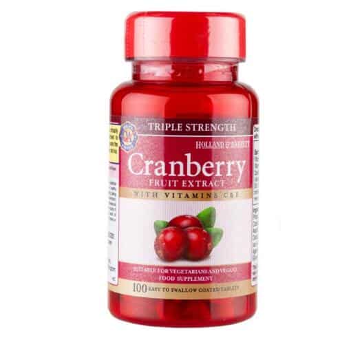 Triple Strength Cranberry Extract - 100 tablets