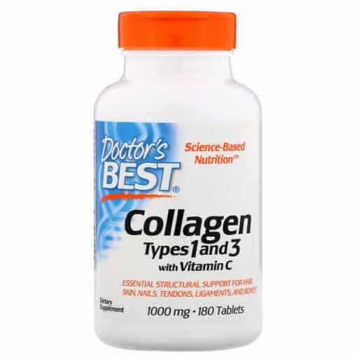 Doctor's Best - Collagen Types 1 and 3 with Vitamin C