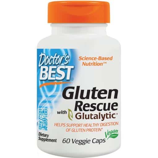Doctor's Best - Gluten Rescue with Glutalytic - 60 vcaps
