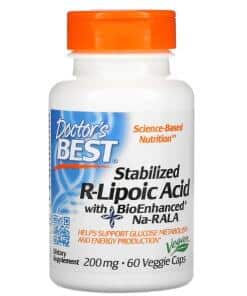 Doctor's Best - Stabilized R-Lipoic Acid with BioEnhanced Na-RALA