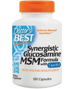 Doctor's Best - Synergistic Glucosamine MSM Formula with OptiMSM - 180 caps