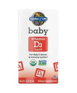 Garden of Life - Baby Vitamin D3 Liquid - 56 ml.