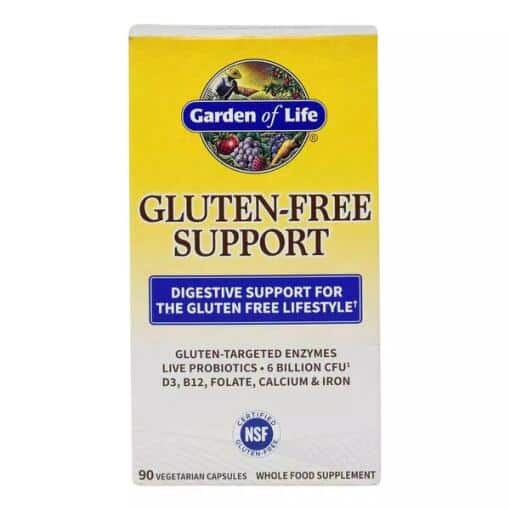 Garden of Life - Gluten-Free Support - 90 vcaps