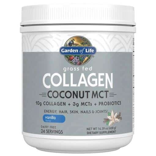 Garden of Life - Grass Fed Collagen Coconut MCT