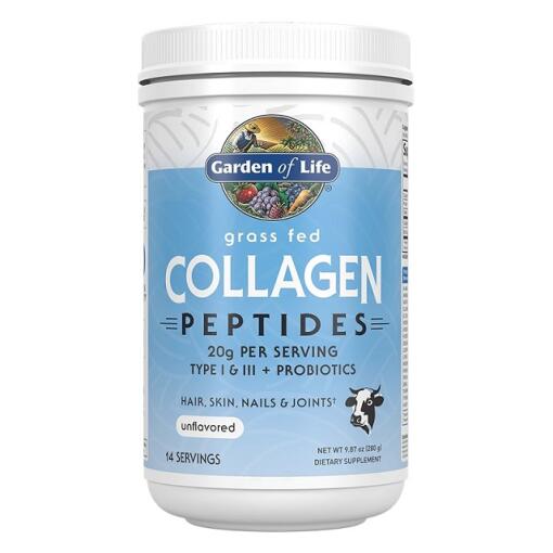 Garden of Life - Grass Fed Collagen Peptides - 280g