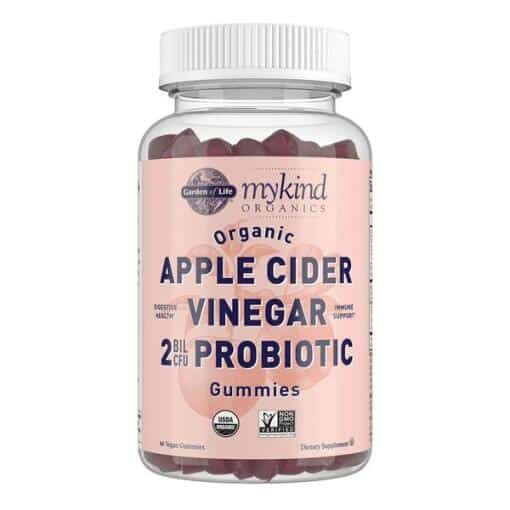 Garden of Life - Mykind Organics Apple Cider Vinegar Probiotic - 60 vegan gummies