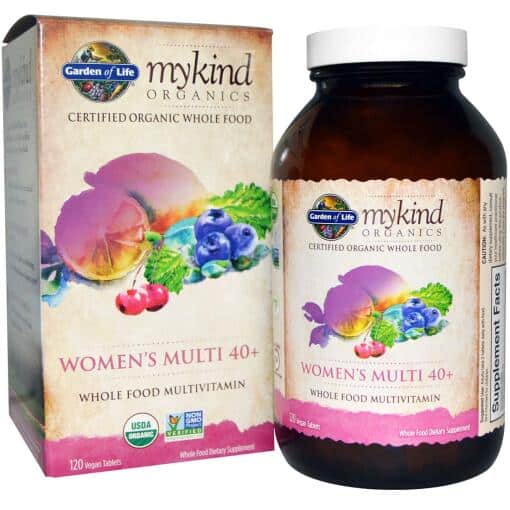 Garden of Life - Mykind Organics Women's Multi 40+ - 120 vegan tablets