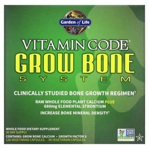 Garden of Life - Vitamin Code Grow Bone System - 30 day supply