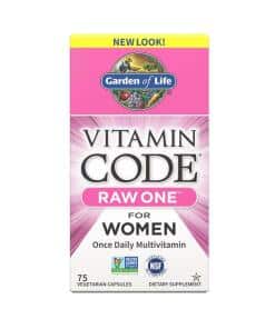 Garden of Life - Vitamin Code RAW ONE for Women - 75 vcaps