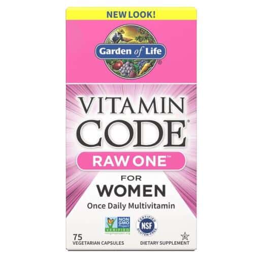 Garden of Life - Vitamin Code RAW ONE for Women - 75 vcaps