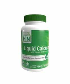 Health Thru Nutrition - Liquid Calcium with Vitamin D3 & Magnesium - 100 softgels