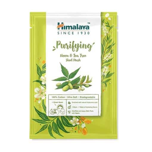 Himalaya - Purifying Neem & Tea Tree Sheet Mask - 30 ml.