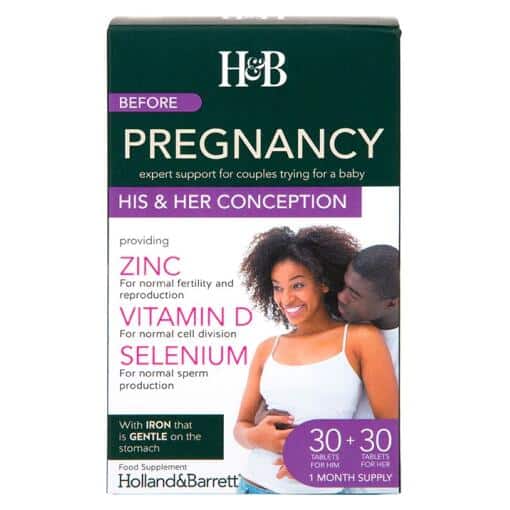 Holland & Barrett - Conception His & Her - 30+30 tablets