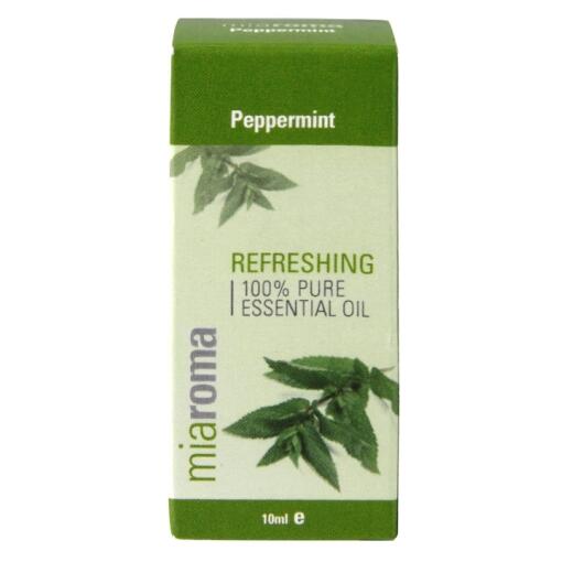 Holland & Barrett - Miaroma Peppermint Pure Essential Oil - 10 ml. (EAN 5017174601396)