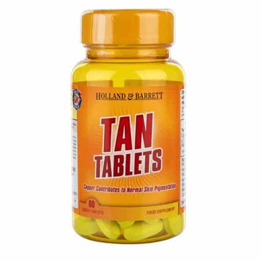 Holland & Barrett - Tan Tablets - 60 caplets