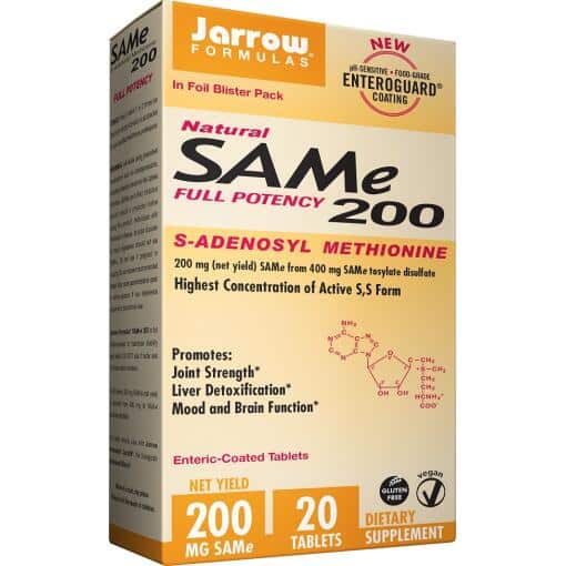 Jarrow Formulas - SAMe 200 - 20 tabs