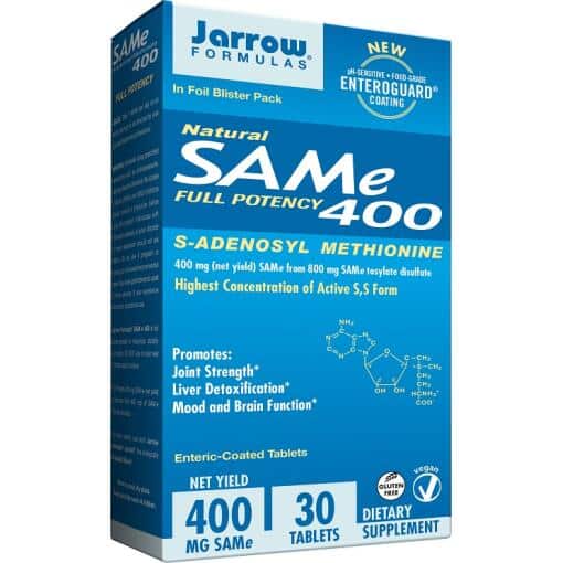 Jarrow Formulas - SAMe 400 - 30 tabs
