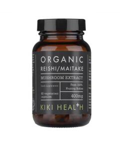 KIKI Health - Reishi & Maitake Mushroom Extract Organic - 60 vcaps