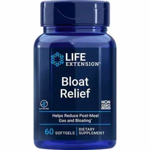 Life Extension - Bloat Relief - 60 softgels