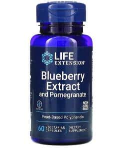 Life Extension - Blueberry Extract with Pomegranate - 60 vcaps