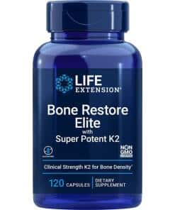Life Extension - Bone Restore Elite with Super Potenet K2 - 120 caps