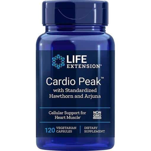 Life Extension - Cardio Peak with Standardized Hawthorn and Arjuna - 120 vcaps