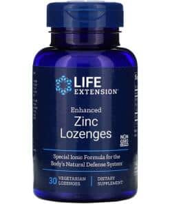 Life Extension - Enhanced Zinc Lozenges - 30 vegetarian lozenges