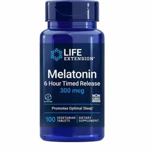 Life Extension - Melatonin 6 Hour Timed Release