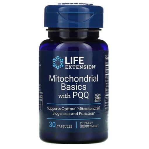 Life Extension - Mitochondrial Basics with PQQ - 30 caps