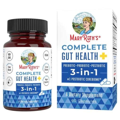 MaryRuth Organics - Complete Gut Health+ - 60 vcaps