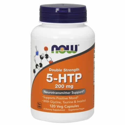 NOW Foods - 5-HTP with Glycine Taurine & Inositol