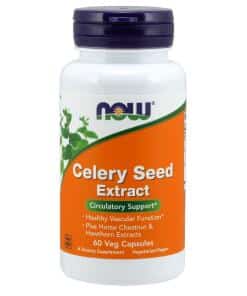 NOW Foods - Celery Seed Extract - 60 vcaps