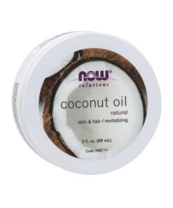 NOW Foods - Coconut Oil - Skin & Hair Revitalizing - 89 ml.