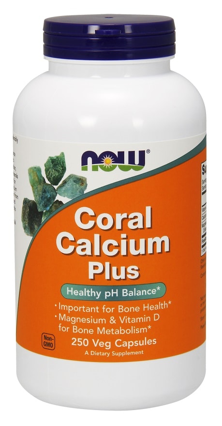 NOW Foods - Coral Calcium Plus - 250 vcaps