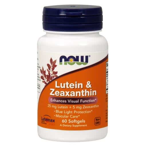 NOW Foods - Lutein & Zeaxanthin - 60 softgels