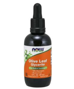 NOW Foods - Olive Leaf Glycerite - 59 ml.