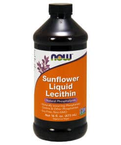 NOW Foods - Sunflower Liquid Lecithin - 473 ml.