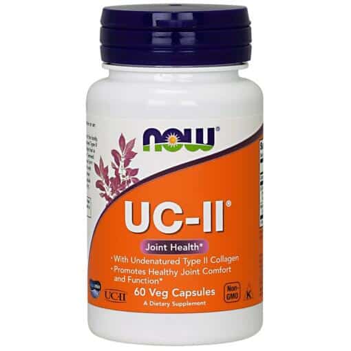 NOW Foods - UC-II Undenatured Type II Collagen - 60 vcaps