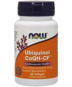 NOW Foods - Ubiquinol CoQH-CF - 60 softgels
