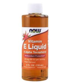 NOW Foods - Vitamin E Liquid - 118 ml.