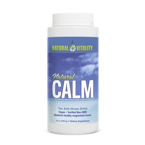 Natural Vitality - Natural Calm - Unflavored - 453g