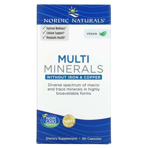 Nordic Naturals - Multi Minerals without Iron & Copper - 90 caps