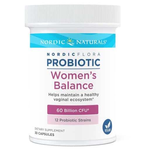 Nordic Naturals - Nordic Flora Probiotic Women's Balance - 30 caps