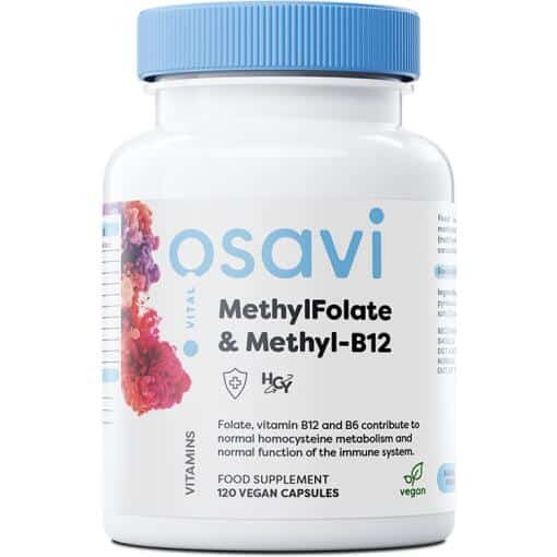 Osavi - MethylFolate & Methyl-B12 - 120 vegan caps