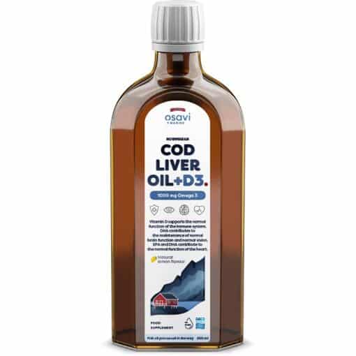 Osavi - Norwegian Cod Liver Oil + D3
