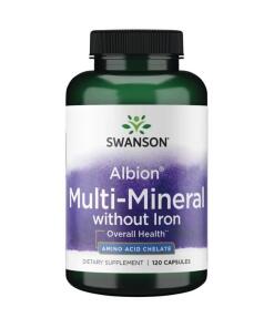 Swanson - Albion Multi-Mineral without Iron - 120 caps